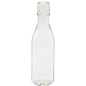 Saftflasche 10-Kantform mit Buegelverschluss 250ml