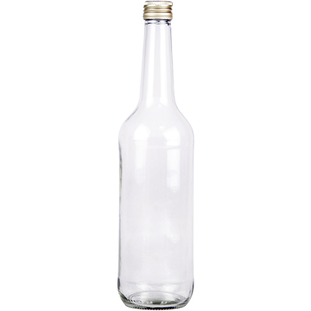 GGeradehalsflasche mit Schraubverschluss - 700ml